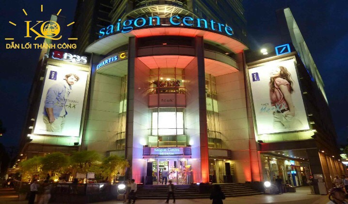 Cho thuê văn phòng quận 1 Saigon Centre cổng chính tòa nhà | Địa Ốc Kim Quang Cổng chính