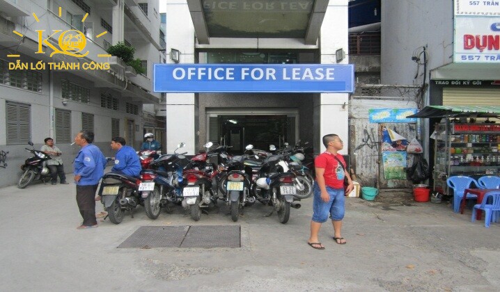 Địa ốc Kim Quang | Cho thuê văn phòng quận 1 Savico Office Building con đường phía trước Phía trước Savico Office Building