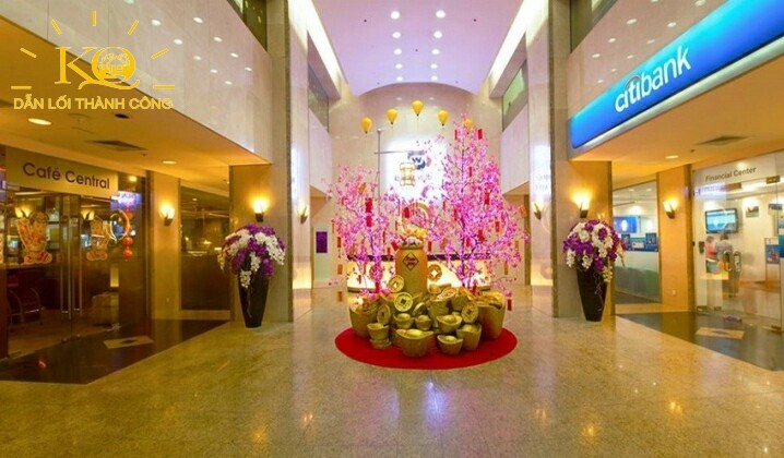 Cho thuê văn phòng quận 1 Sun wah Tower sảnh lễ tân | Địa Ốc Kim Quang sảnh lễ tân tại Sun wah Tower