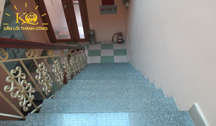 Cho thuê văn phòng quận 10 Bạch Mã Office Center thang bộ tòa nhà | Địa Ốc Kim Quang Lối thang bộ bên trong Bạch Mã Office Center