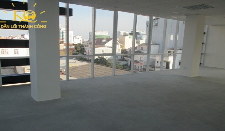 Địa ốc Kim Quang | Một góc diện tích trống của tòa nhà cho thuê văn phòng quận Bình Thạnh Sacom building Diện tích trống cho thuê tại Sacom Building