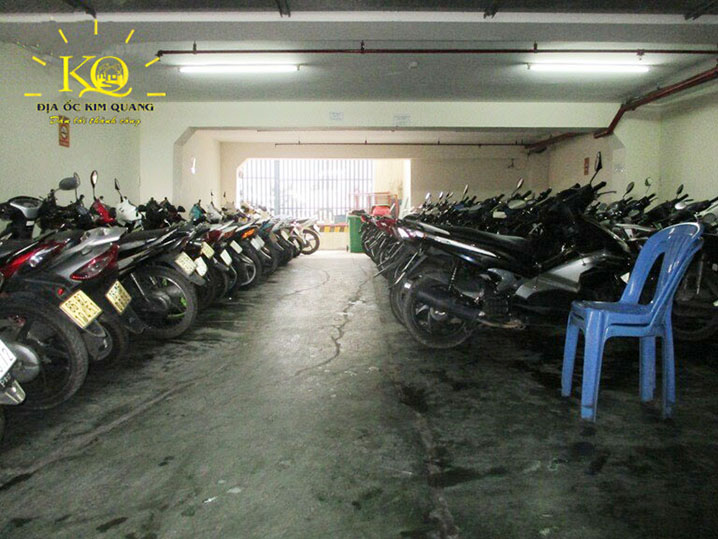 Địa ốc Kim Quang | Cho thuê văn phòng quận Bình Thạnh DMC Building hầm giữ xe Hầm gửi xe tại DMC Building