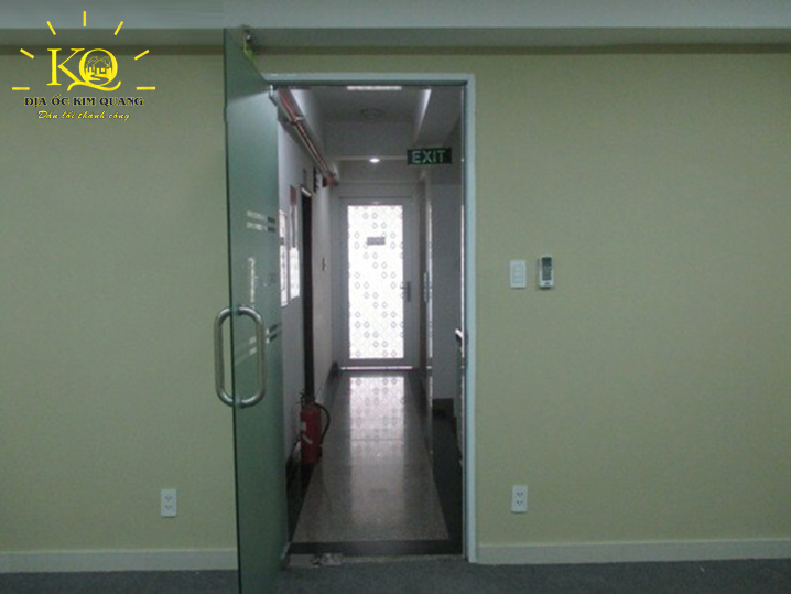 Cho thuê văn phòng quận Bình Thạnh Hata building hành lang | Địa Ốc Kim Quang Hành lang bên trong Hata Building