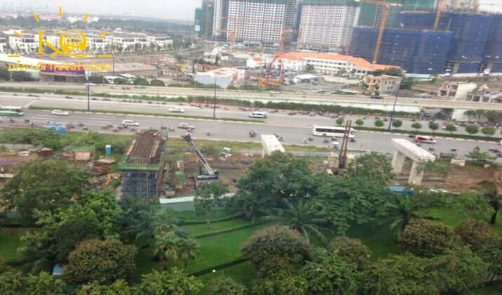 Địa ốc Kim Quang | Cho thuê văn phòng quận Bình Thạnh HB Tower view Hướng view từ HB Tower