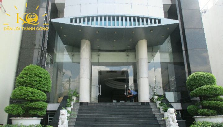 Địa ốc Kim Quang | Cho thuê văn phòng quận Bình Thạnh Melody Tower phía trước tòa nhà Phía trước Melody Tower