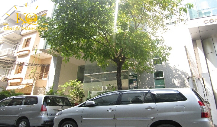 Địa ốc Kim Quang | Cho thuê văn phòng quận Bình Thạnh Newport building phía trước tòa nhà Phía trước Newport Building