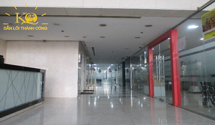 Địa ốc Kim Quang | Cho thuê văn phòng quận Bình Thạnh Nice Building hành lang bên trong Hành lang Nice Building