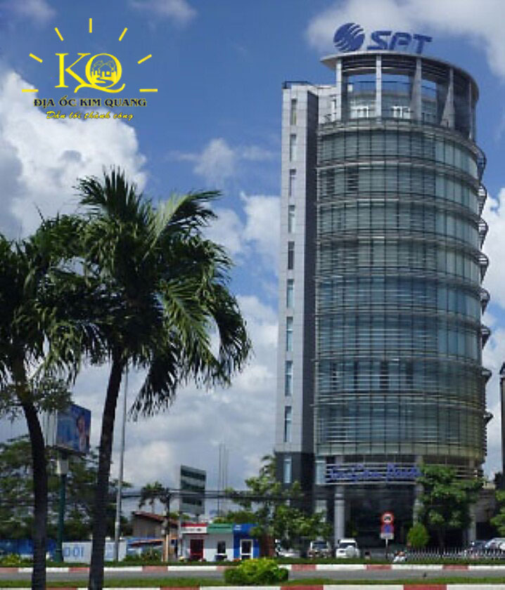 Địa ốc Kim Quang | Cho thuê văn phòng quận Bình Thạnh SPT Building hình chụp tổng quan Tòa nhà SPT Building