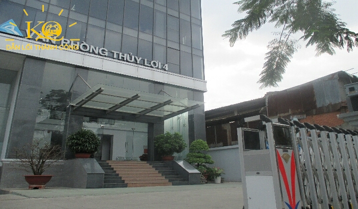Địa ốc Kim Quang | Cho thuê văn phòng quận Bình Thạnh Thủy Lợi Building phía trước tòa nhà Phía trước Thuỷ Lợi Building