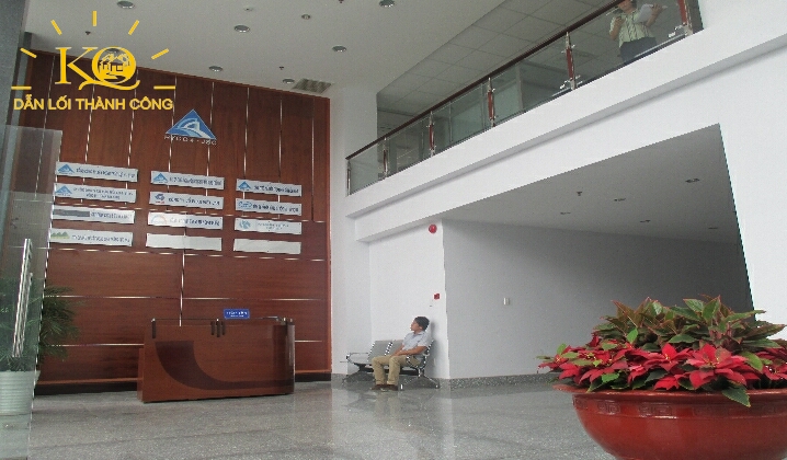 Địa ốc Kim Quang | Cho thuê văn phòng quận Bình Thạnh Thủy Lợi Building sảnh lễ tân Sảnh lễ tân tại Thuỷ Lợi Building