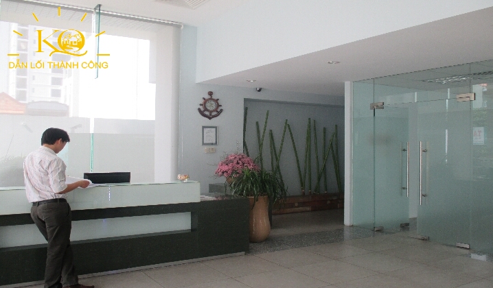 Địa ốc Kim Quang | Cho thuê văn phòng quận Bình Thạnh V building sảnh tầng trệt Sảnh tầng trệt tại V Building