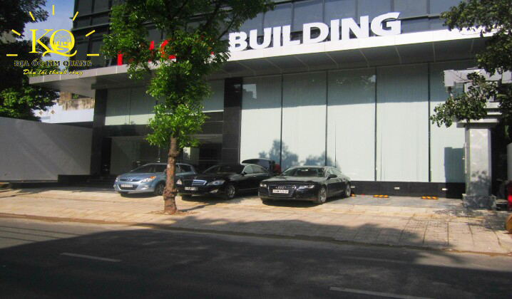 Địa ốc Kim Quang | Hình chụp phía trước tòa nhà cho thuê văn phòng quận 3 An Gia Building Phía trước An Gia Building