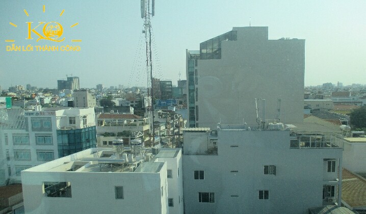 Địa ốc Kim Quang | Hình chụp view từ tòa nhà cho thuê văn phòng quận Phú Nhuận Việt Á Châu Hướng view từ Việt Á Châu building