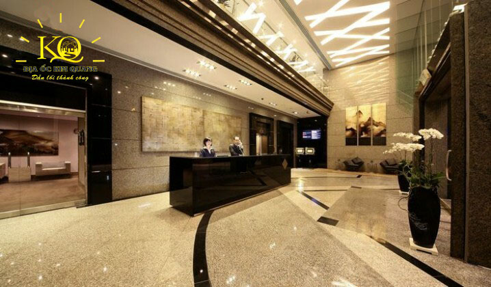 Cho thuê văn phòng hạng A The LandMark Building sảnh tầng trệt | Địa Ốc Kim Quang Sảnh lễ tân tòa nhà hạng a The Landmark