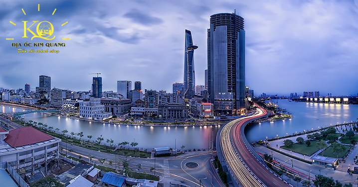 Địa ốc Kim Quang | Cho thuê văn phòng quận 1 Saigon One Tower bao quát Bao quát bên ngoài Saigon One Tower
