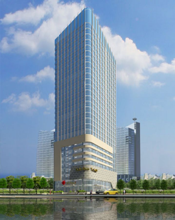 Hình chụp bao quát tòa nhà Delta Riverside Tower