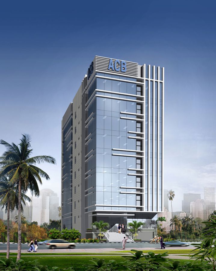 Hình chụp tổng quan ACB Office Building hình chụp tổng quan ACB Office Building