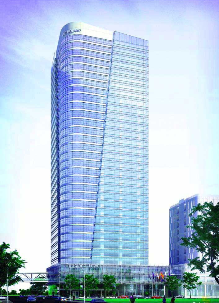Hình chụp tổng quan Petroland Tower hình chụp tổng quan