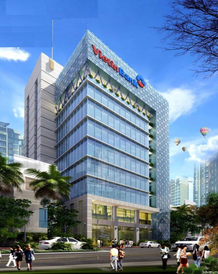 Hình chụp tổng quan Vietinbank Tower Hình chụp tổng quan Vietinbank Tower