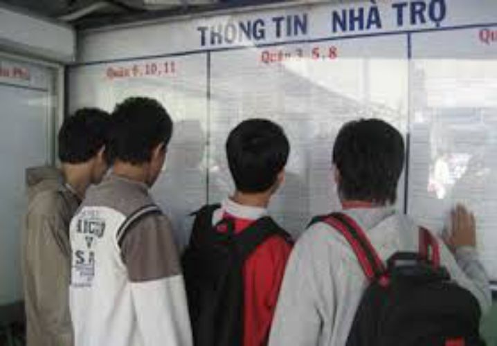 sinh viên tìm nhà trọ