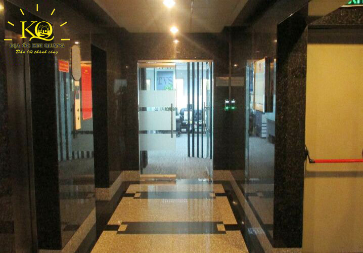 Địa ốc Kim Quang | Hành lang thang máy bên trong tòa nhà văn phòng cho thuê quận 3 Bitexco Nam Long Hành lang tại Bitexco Nam Long Building
