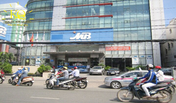 Địa ốc Kim Quang | Hình chụp phía trước tòa nhà cho thuê văn phòng quận 3 MB Tower Bên ngoài tòa nhà MB Tower