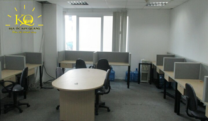 Địa ốc Kim Quang | Hình chụp diện tích trống bên trong tòa nhà cho thuê văn phòng quận 3 Pasteur Tower Diện tích trống tại Pasteur Tower