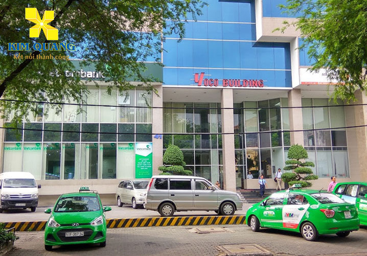 Cho thuê văn phòng quận 1 Yoco building khuôn viên phía trước tòa nhà | Địa Ốc Kim Quang Khuôn viên phía trước tòa nhà Yoco building