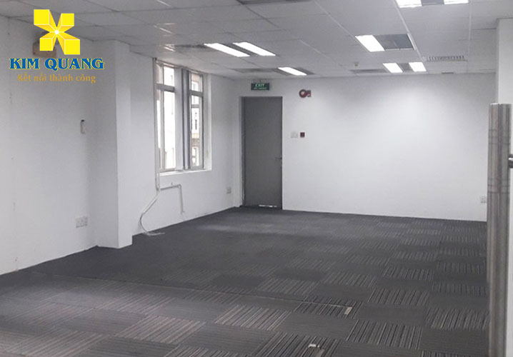 Địa ốc Kim Quang | Hình chụp diện tích trống tại tòa nhà văn phòng cho thuê quận 3 Qunimex building Diện tích trống tại Qunimex Building