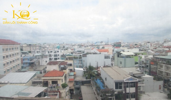 Địa ốc Kim Quang | View tòa nhà cho thuê văn phòng quận Phú Nhuận K building Hướng view từ K building