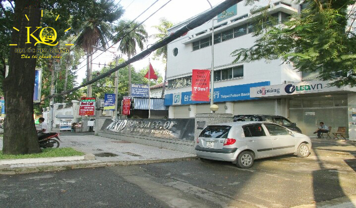 Địa ốc Kim Quang | Cho thuê văn phòng quận 3 Saigon Co.op Building khuôn viên phía trước Phía trước SCID building