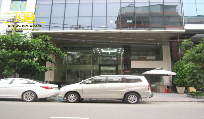 Cho thuê văn phòng quận 1 SGNR Building phía trước tòa nhà Phía trước SGNR Building