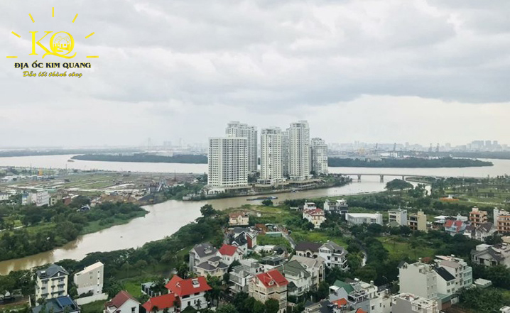 Cho thuê văn phòng quận 2 The Sun Avenue hướng view Hướng view tòa nhà The Sun Avenue