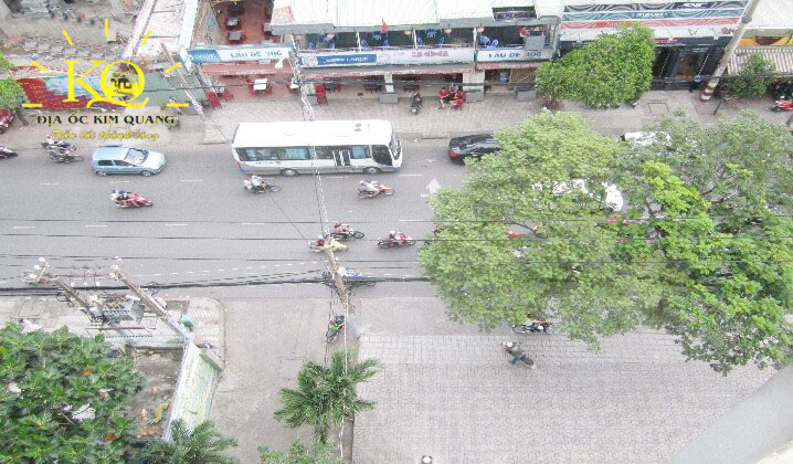 Tòa nhà cho thuê văn phòng quận 3 Báo Phụ Nữ Building hướng view Đường phía trước tòa nhà Báo Phụ Nữ