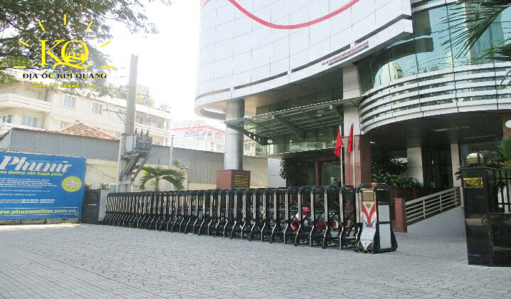 Tòa nhà cho thuê văn phòng quận 3 Báo Phụ Nữ Building phía trước Phía trước tòa nhà Báo Phụ Nữ