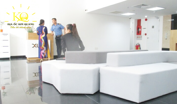 Cho thuê văn phòng quận 3 Xuri Building quầy lễ tân Quầy lễ tân tòa nhà Xuri Building