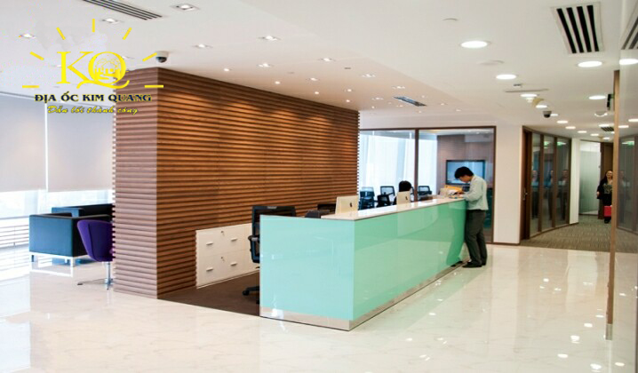 Địa ốc Kim Quang | Hình chụp khu vực lễ tân của văn phòng trọn gói Bitexco Financial Tower Văn phòng trọn gói tại Bitexco Financial Tower