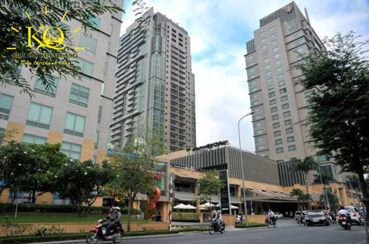 Địa ốc Kim Quang | Hình chụp phía trước văn phòng trọn gói Kumho Asiana Plaza. Phía trước Kumho Asiana Plaza