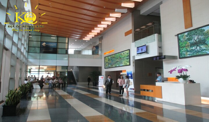 Địa ốc Kim Quang | Hình chụp sảnh tầng trệt của văn phòng trọn gói Kumho Asiana Plaza sang trọng, rộng rãi. Sảnh tầng trệt tại Kumho Asiana Plaza