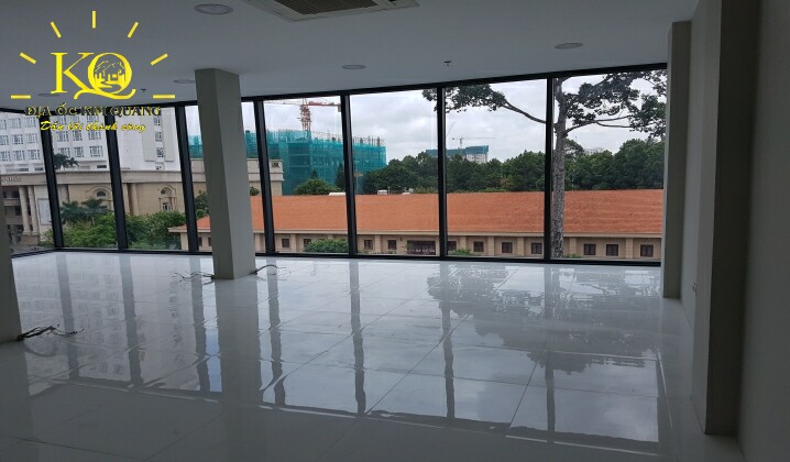 View phía trước văn phòng