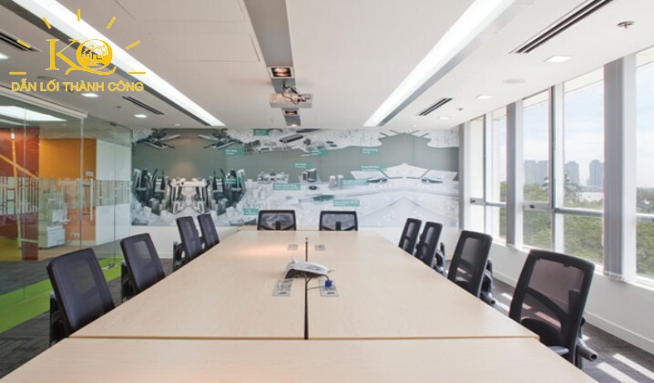 Hình chụp phòng họp công ty Siemens