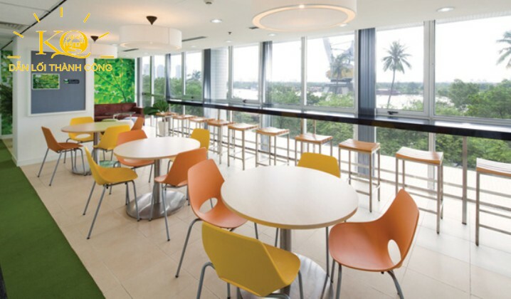 Hình chụp phòng ăn công ty Siemens