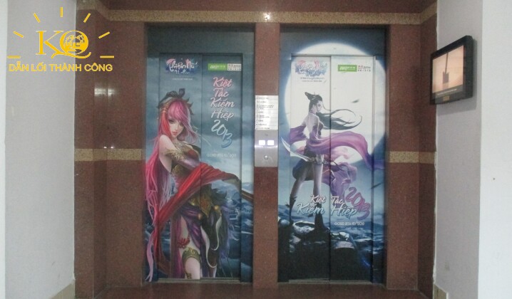 Hình chụp thang máy