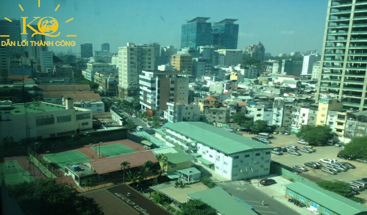 Hình chụp view nhìn từ toà nhà