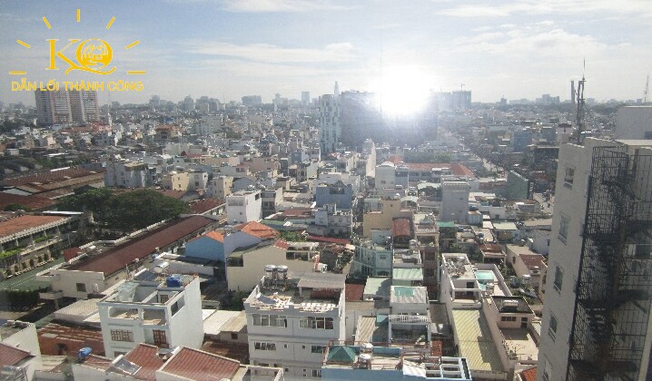 Hình chụp view từ tòa nhà Mb Tower