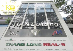 CHO THUÊ VĂN PHÒNG QUẬN 1 HAN BUILDING