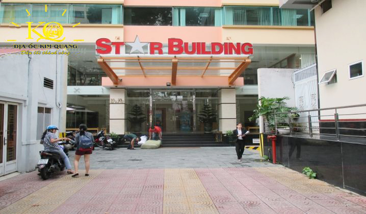 Địa ốc Kim Quang | Cho thuê văn phòng quận 1 Star Building phía trước Phía trước Tòa nhà Star building